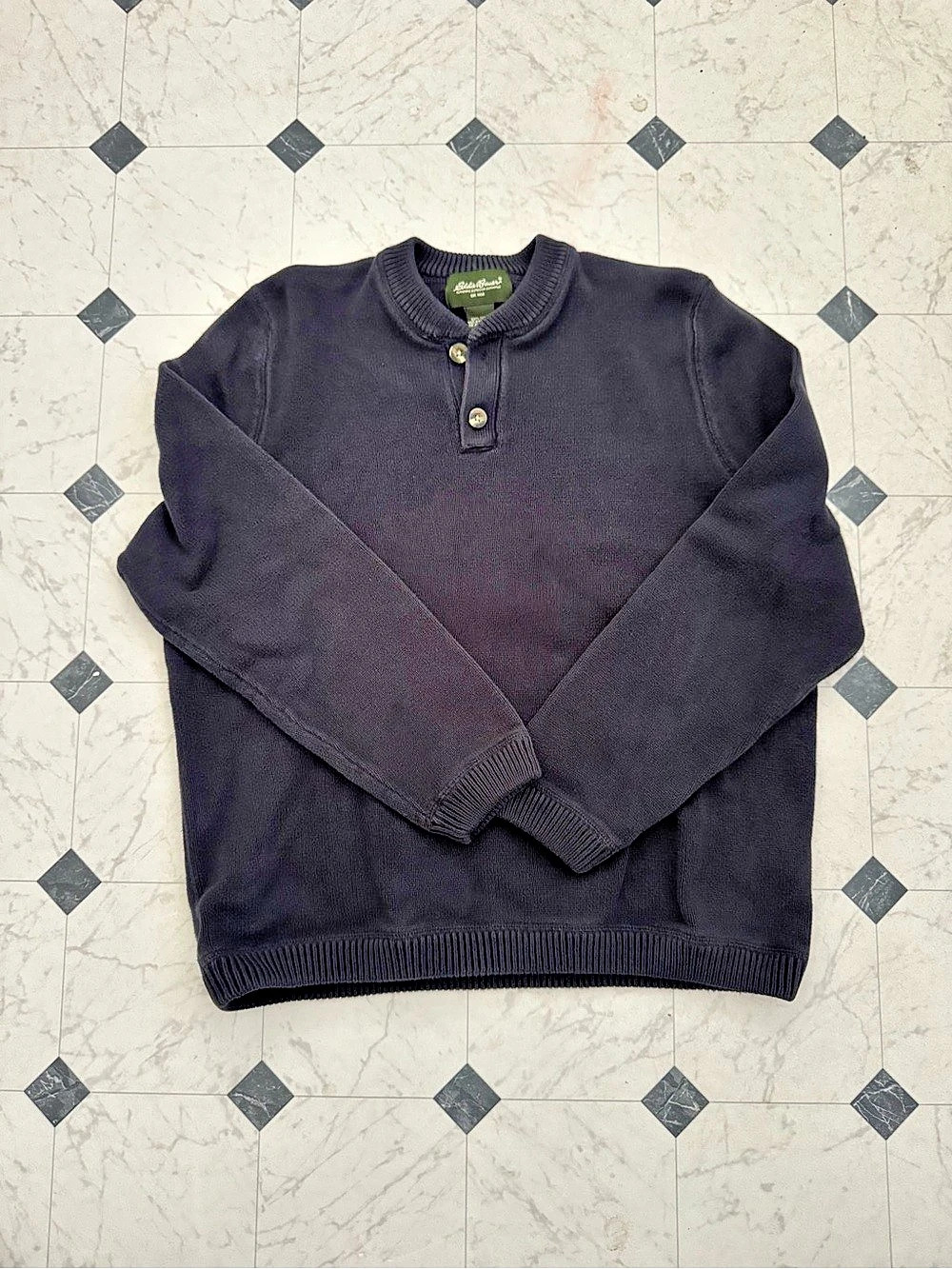 Eddie Bauer Men's Cotton Pullover Sweater Size Medium
